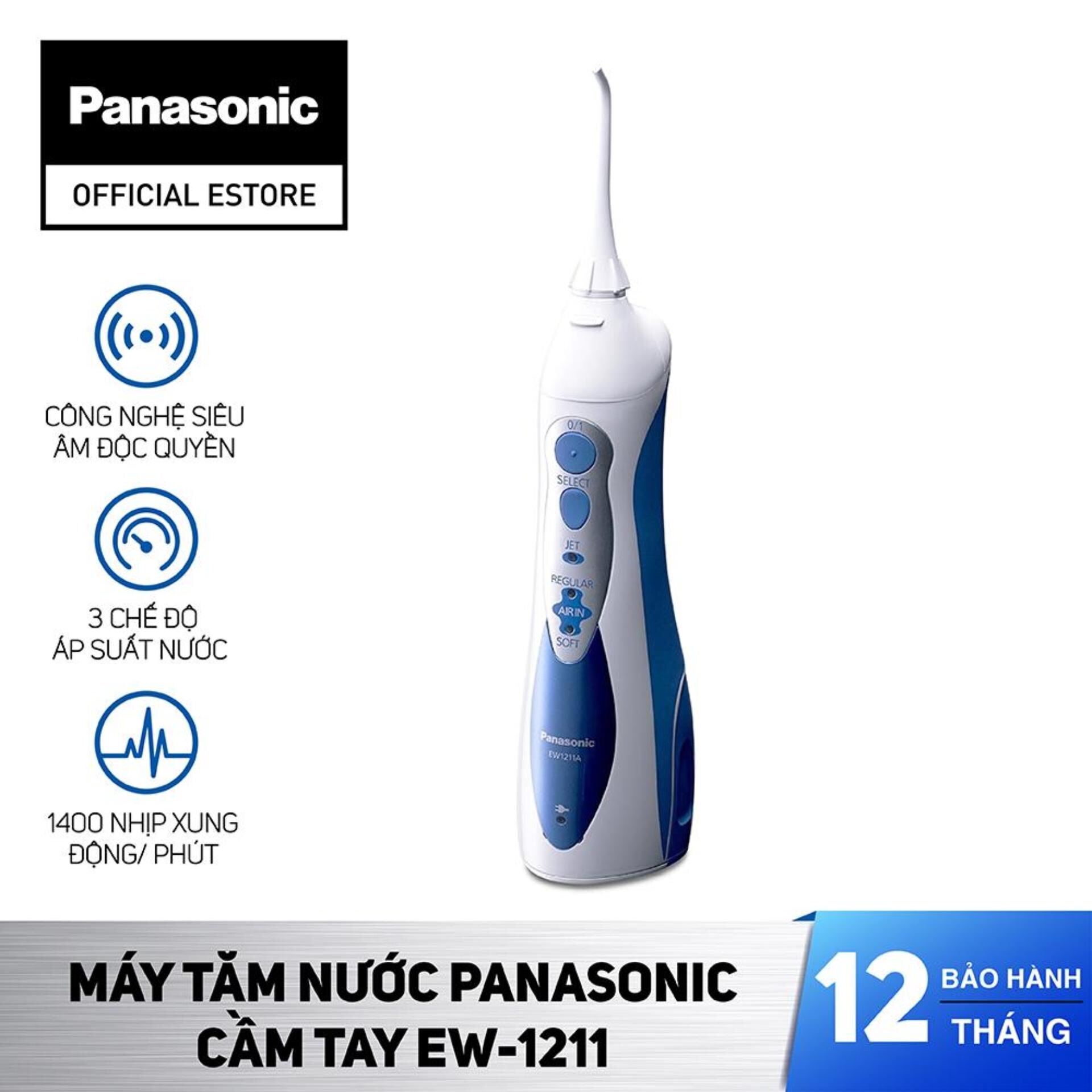 [Giảm 12%] Máy Tăm Nước Panasonic Ew1211