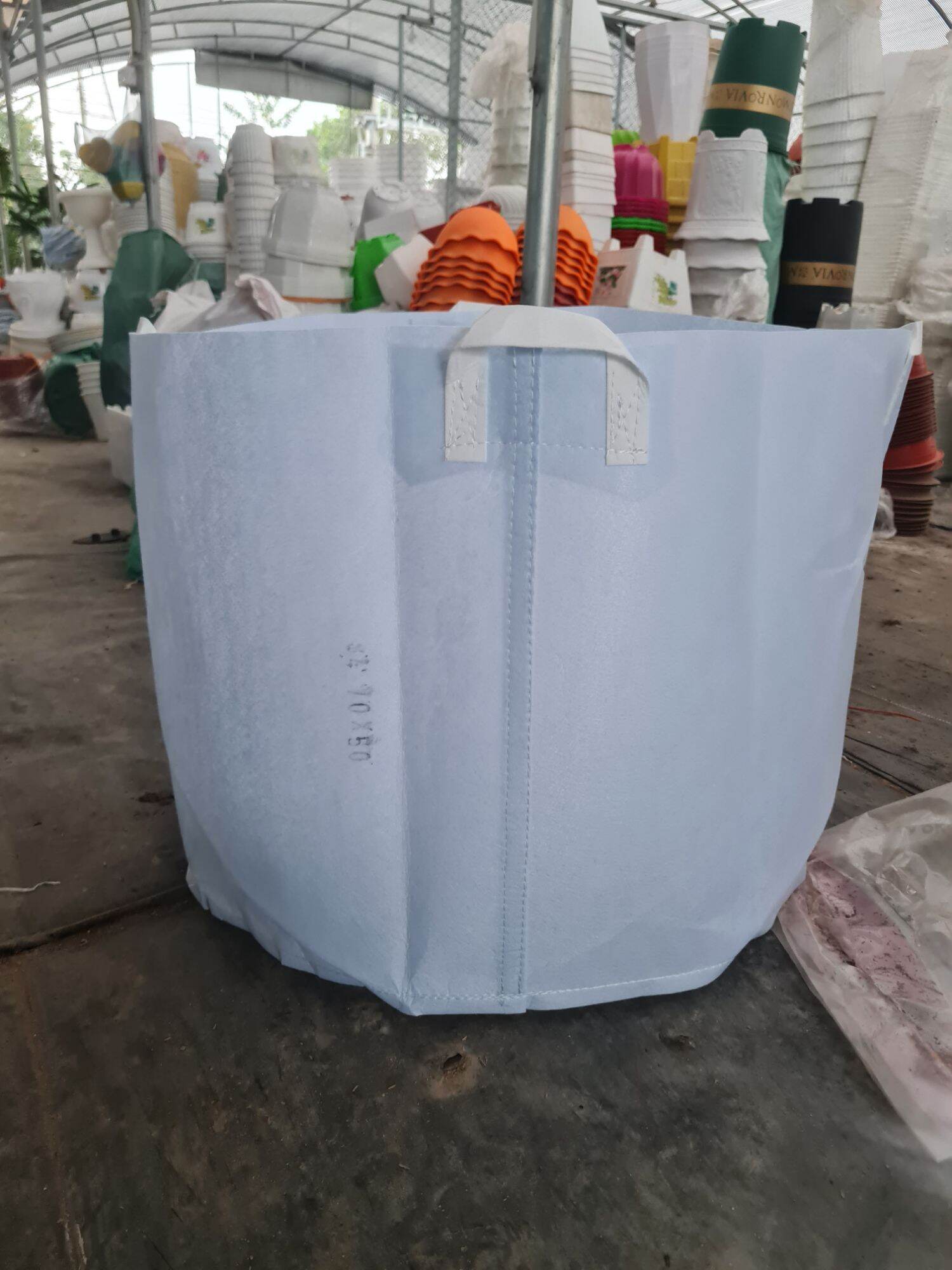 Combo 10 túi vải trồng cây 60x40cm kích thuớc miệng 60cmx cao 40cm
