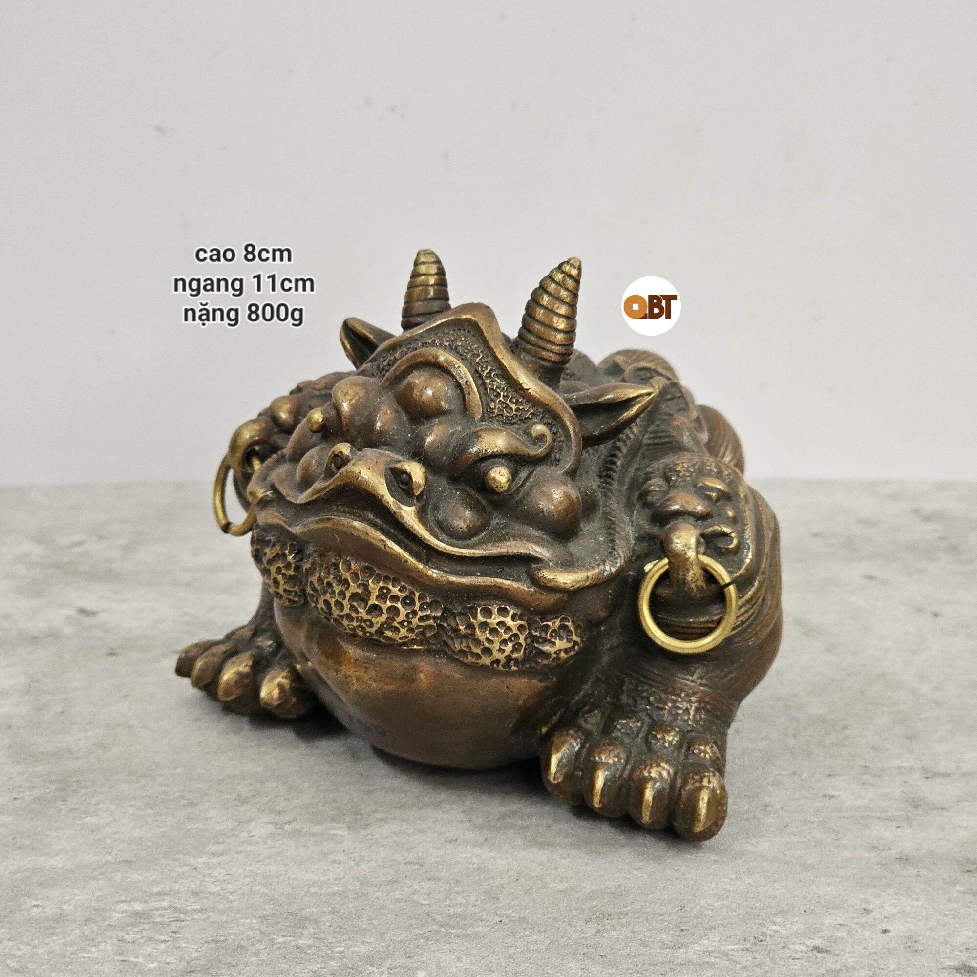 Thiềm thừ bằng đồng Chiêu tài Đắc lộc
