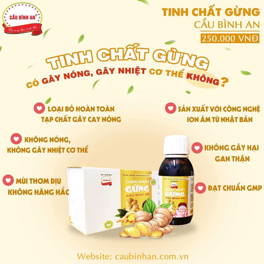 Tinh chất Gừng Cầu Bình An