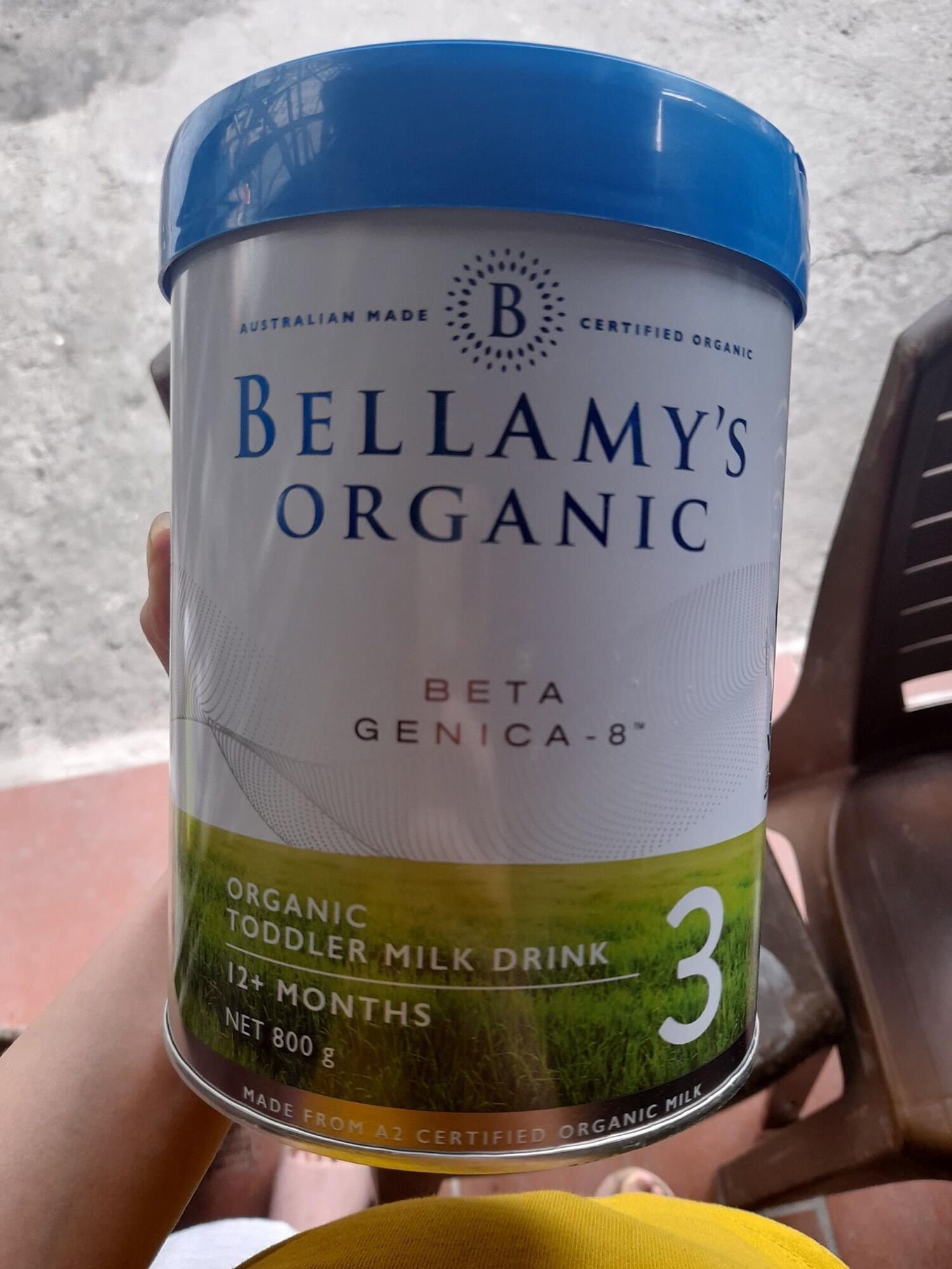 Thanh lý sữa Bellamy Ỏganic date t1/23
