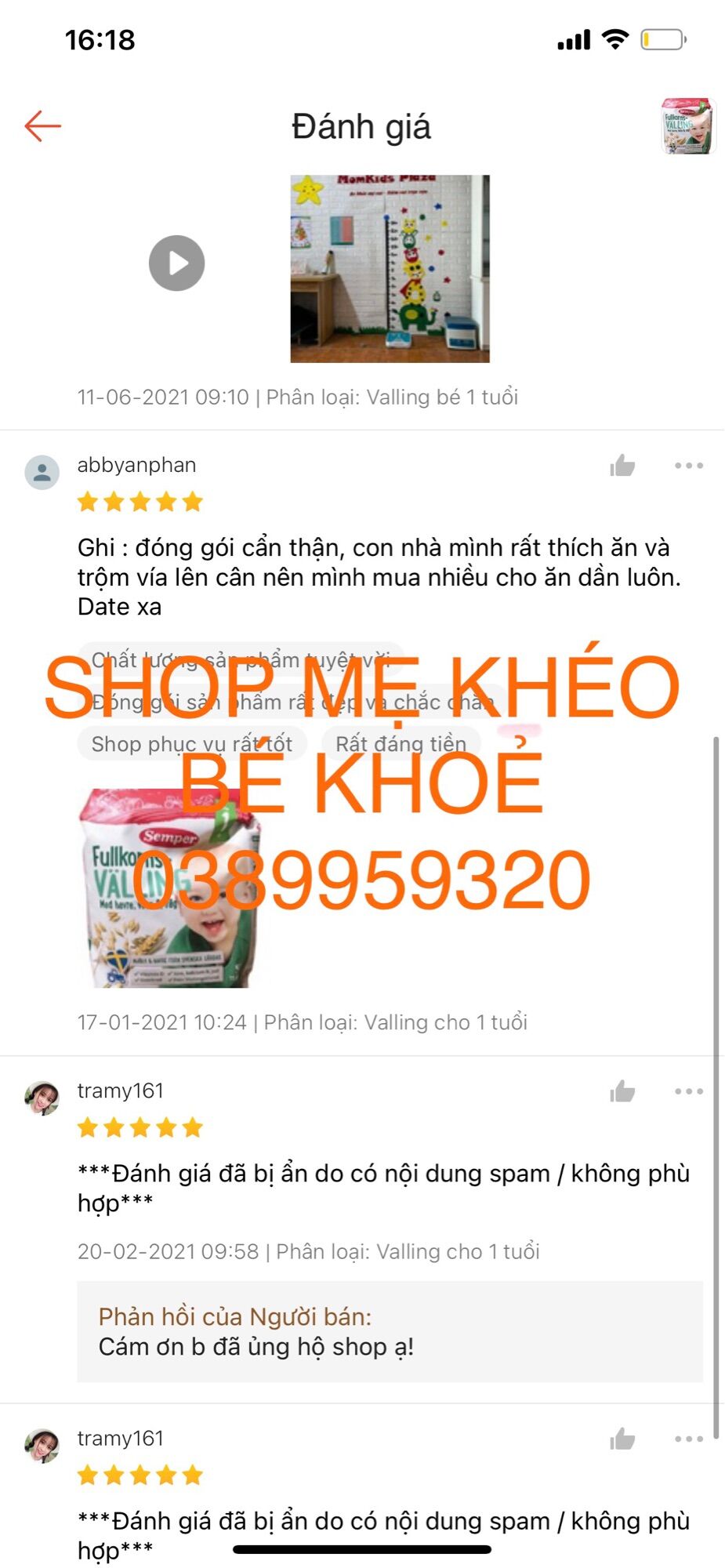 Sữa valling ngũ cốc Semper Thuỵ Điển cho bé 1.5 đến 2 tuổi