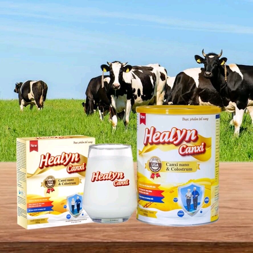 Sữa healyn canxi sữa non xương khớp