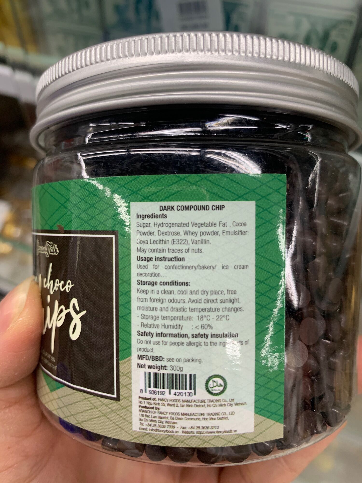 Socola Chip Cacao Talk 300gr