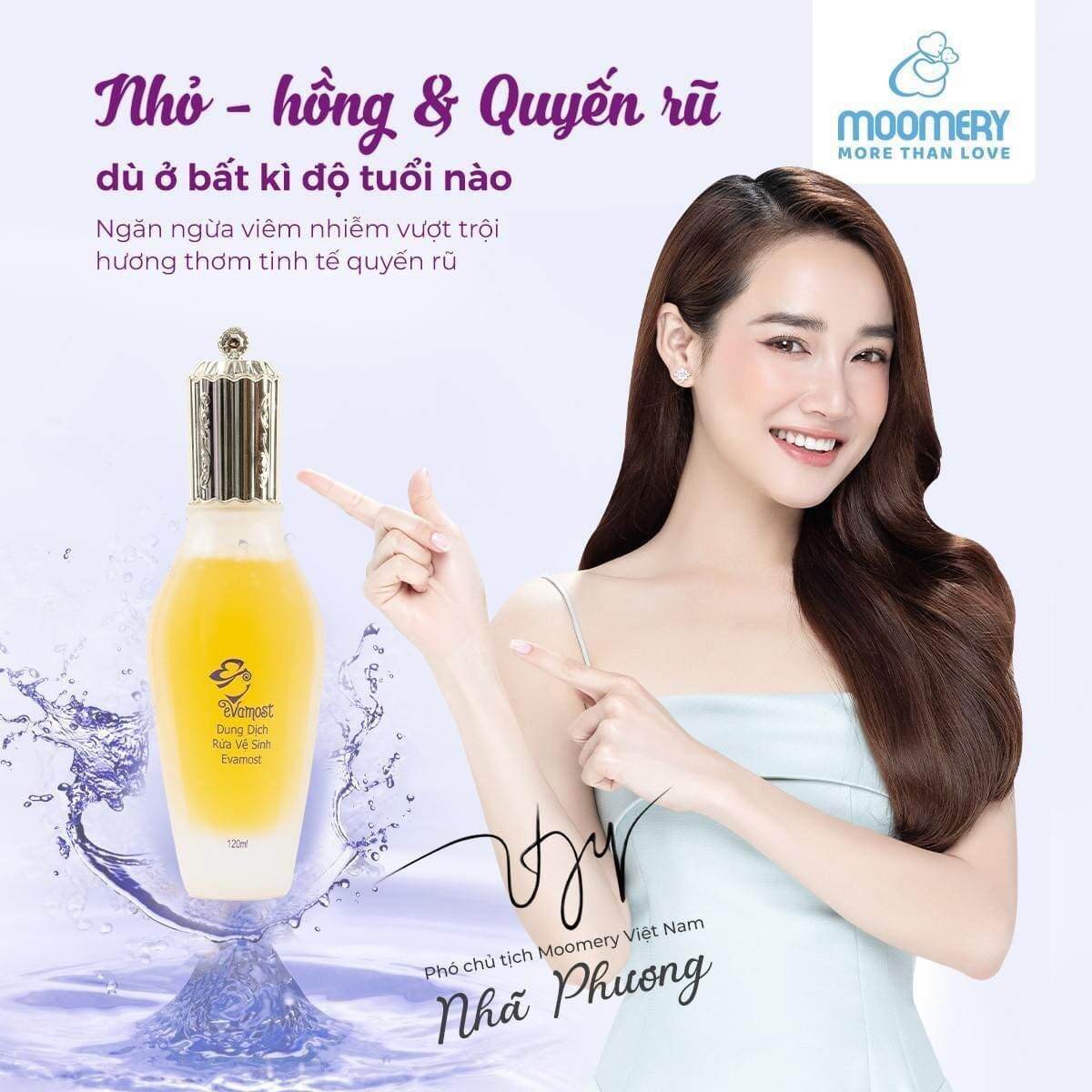 Dung dịch vệ sinh Evamost mẫu mới