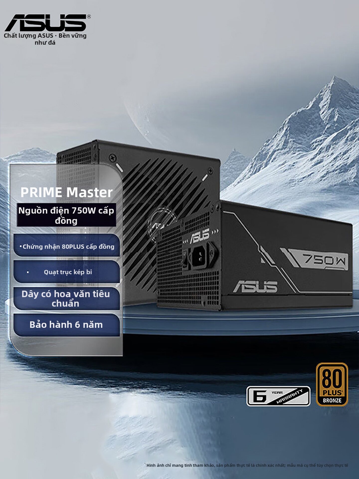 ASUS | Gold Certified Fully Modular ATX 3.0 Power Supply Giá 5,236,000 Đồng*Miễn phí vận chuyển