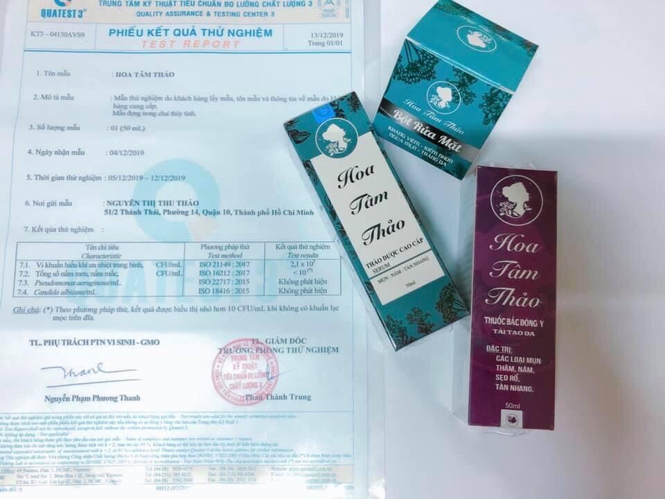 Combo thảo dược Hoa Tâm Thảo 100% thiên nhiên