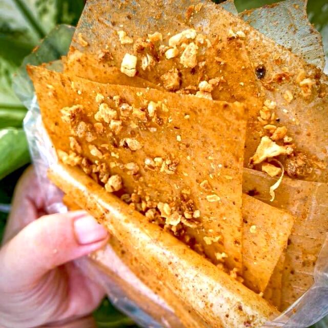 Bánh Tráng XIKE Muối Tỏi, Bịch 70gram