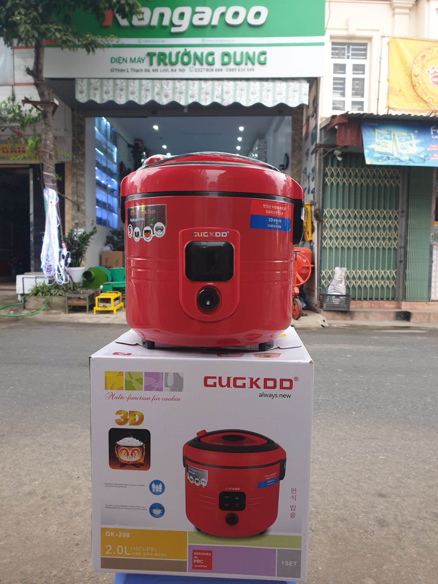 Nồi cơm điện CUCKOO 2,0 LÍT . MODEL : GK-208