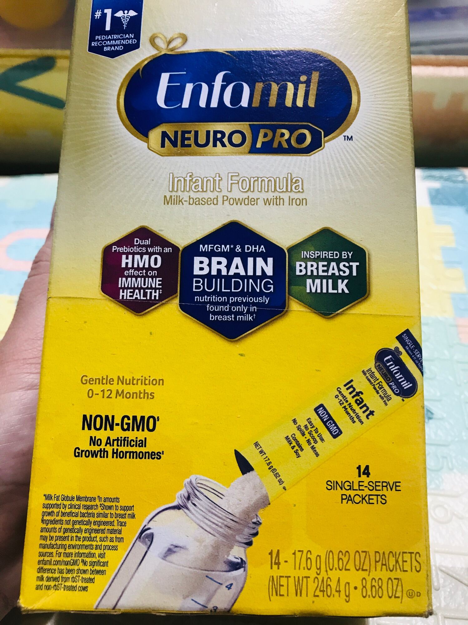 Sữa Enfamil Neuropro gói tiện dụng