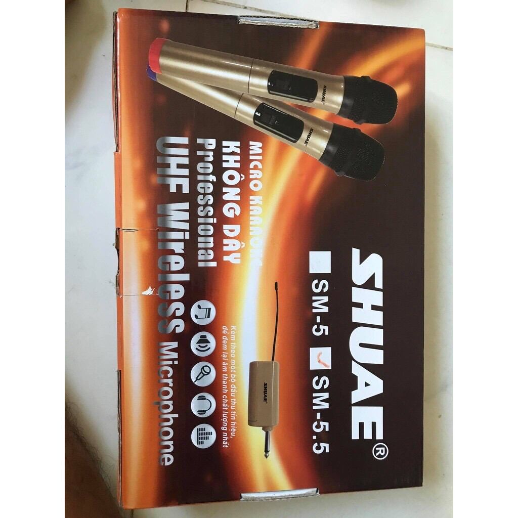 Bộ Micro không dây Shure 5.5