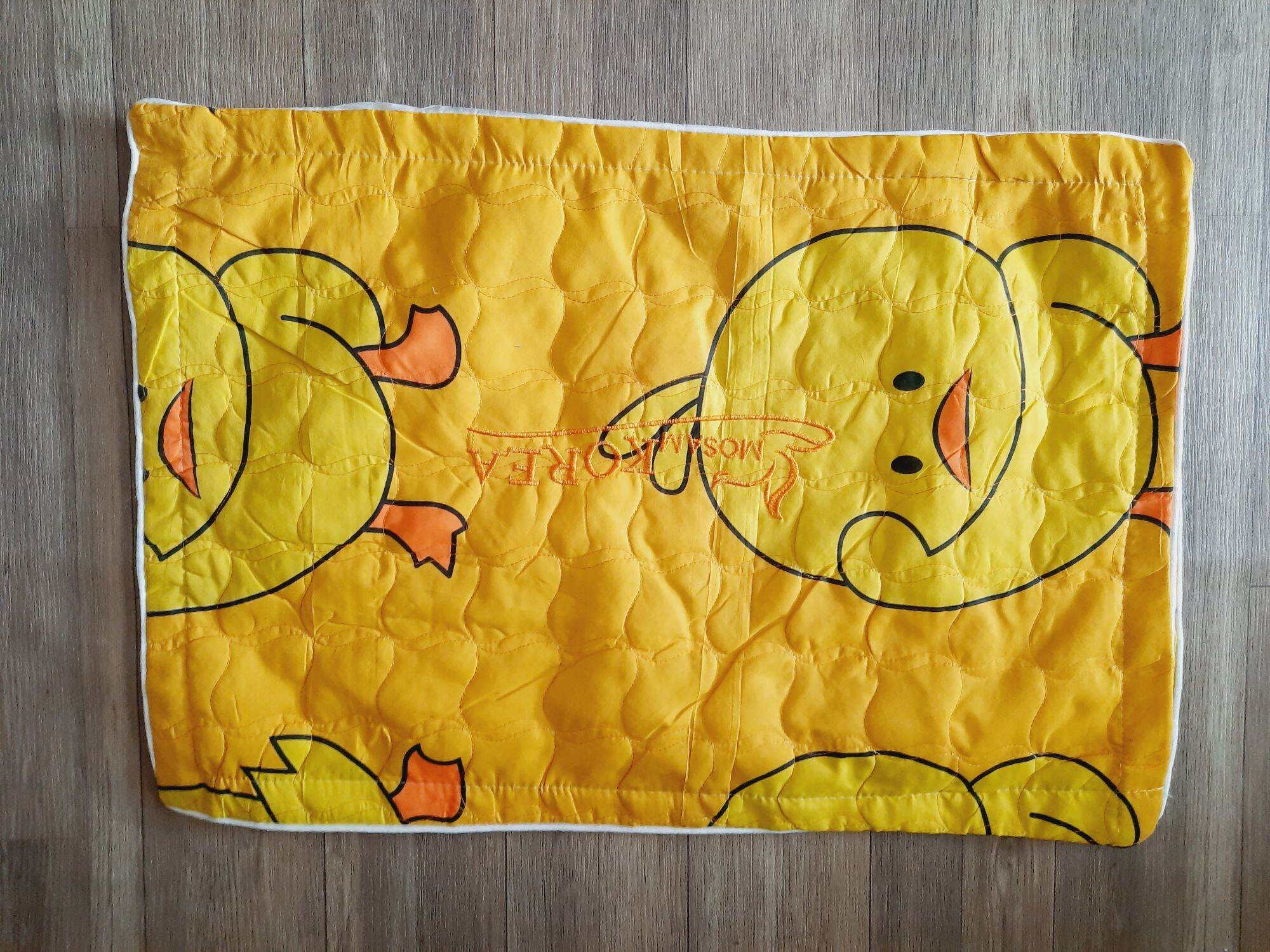 Vỏ gối nằm cotton poly thêu chần bông 40×60