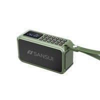 Sansui | Loa Bluetooth Di Động Mini Phát Nhạc với Thẻ TF USB và Radio Không Dây