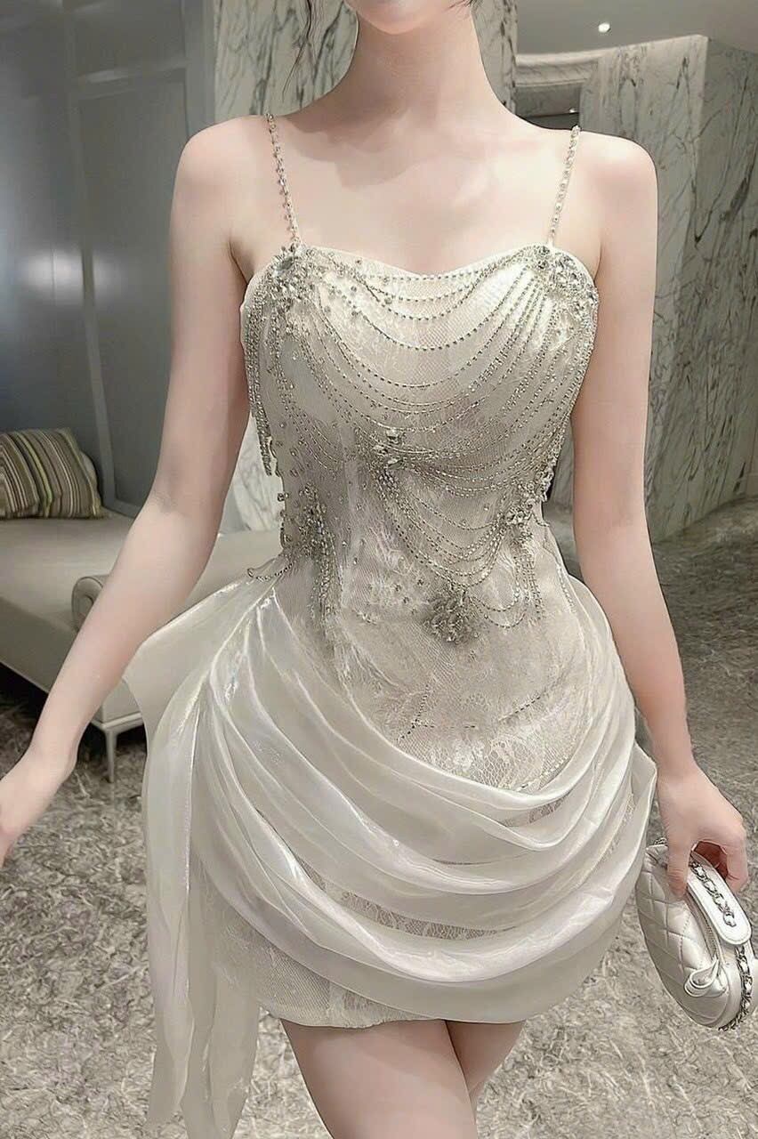 ĐẦM BODY REN MI ĐÍNH ĐÁ