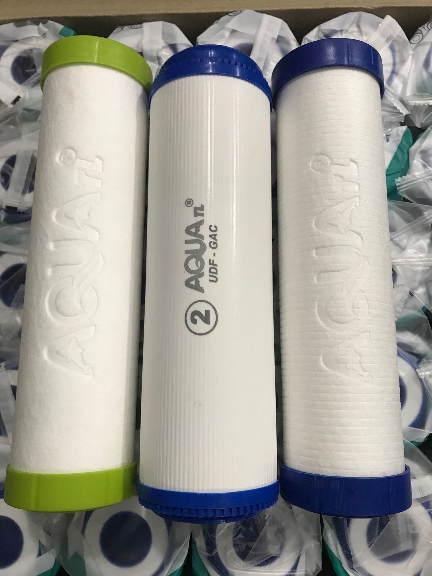 Combo Bộ 3 Lõi Lọc Nước AQUA 1+2+3
