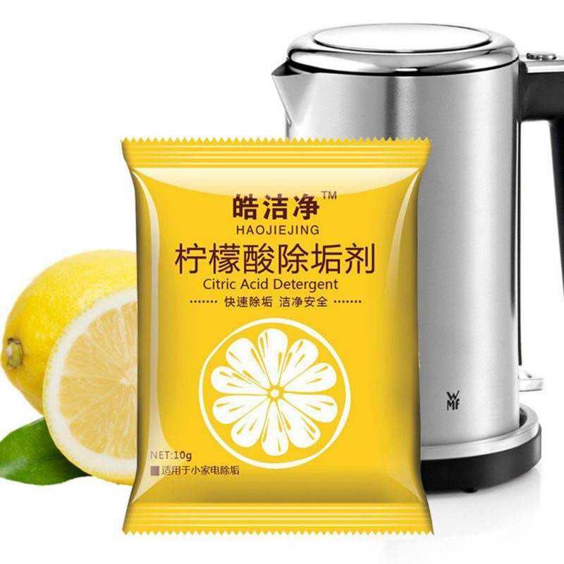 Combo 10 gói tẩy cặn ấm siêu tốc ,cốc chén bình nước siêu sạch G05