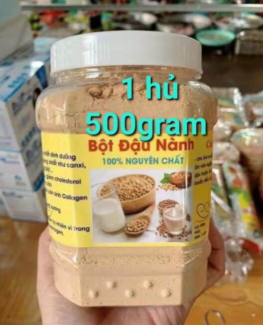 Bột đậu nành 500 gr rang xay tại nhà cam kết nguyên chất