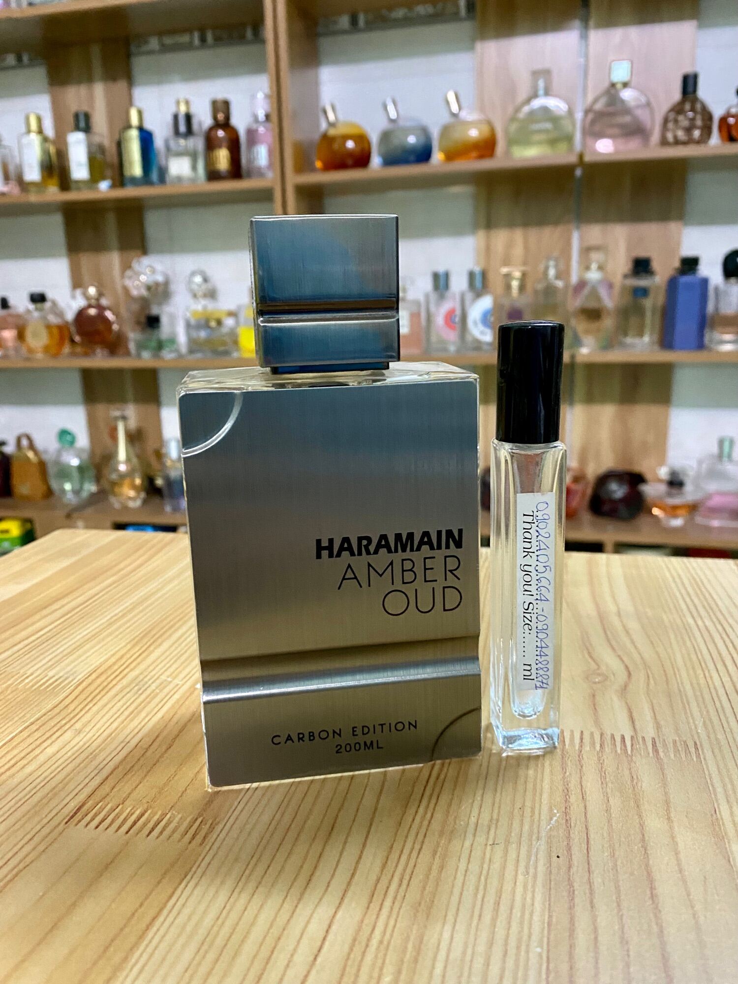 [Mẫu thử]Nước hoa Al Haramain Amber Oud Carbon Edition