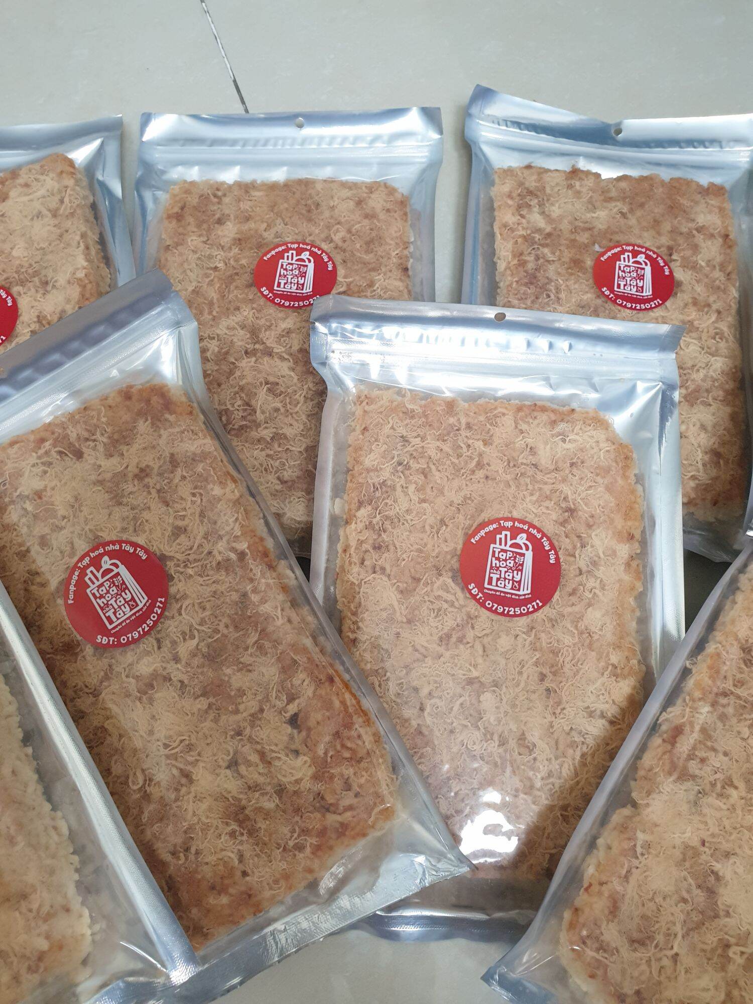 [Set 5 bich]-Cơm cháy chà bông cao cấp Nhà Tây Tây
