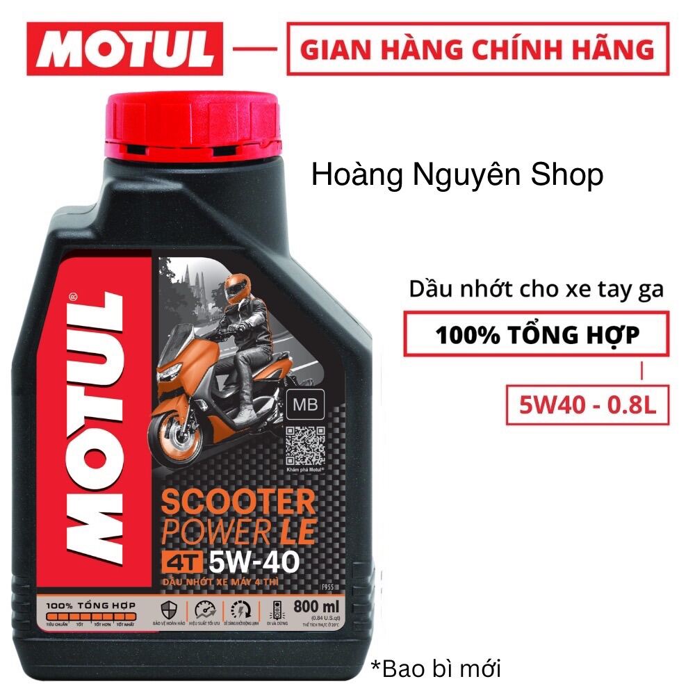 Motul Scooter Power 5w40 MA 4T CP-1L