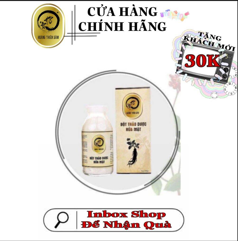 Bột Thảo Dược Rửa Mặt Hoàng Thiên Sâm