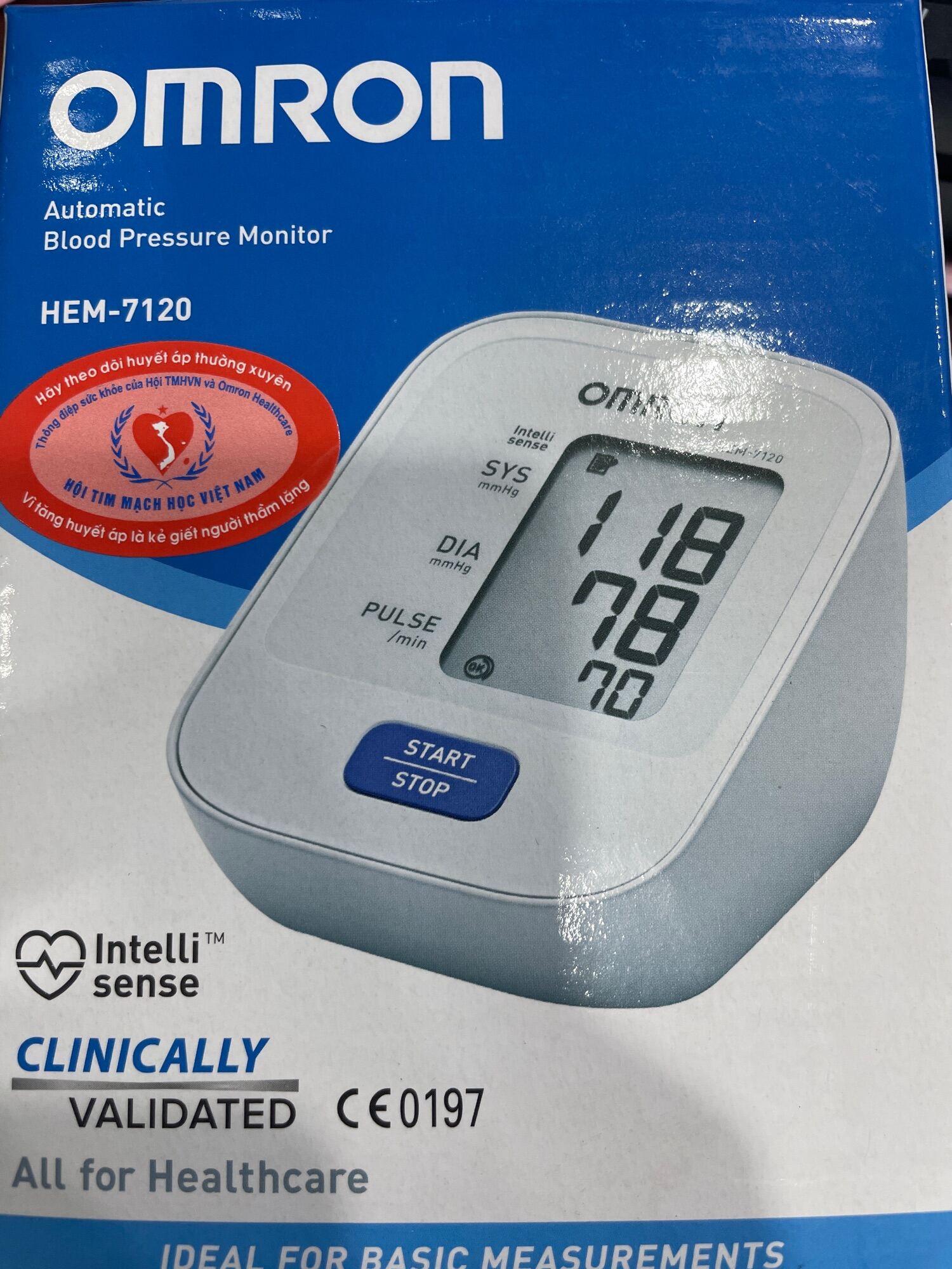 Máy đo huyết áp Hem - 7120 OMRON