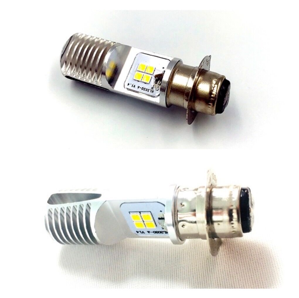 Đèn led cao cấp cho xe wave 2 bóng siêu sáng - 1 đôi