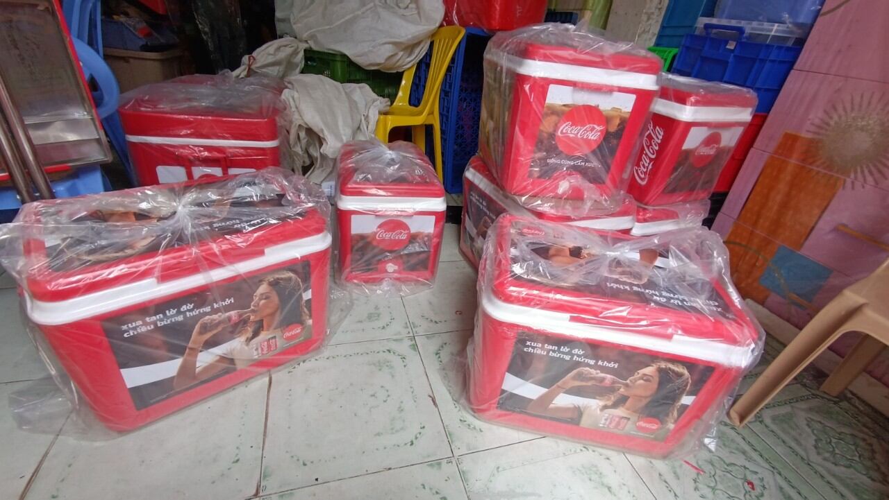 Thùng đá coca 35 lít Hiệp Thành