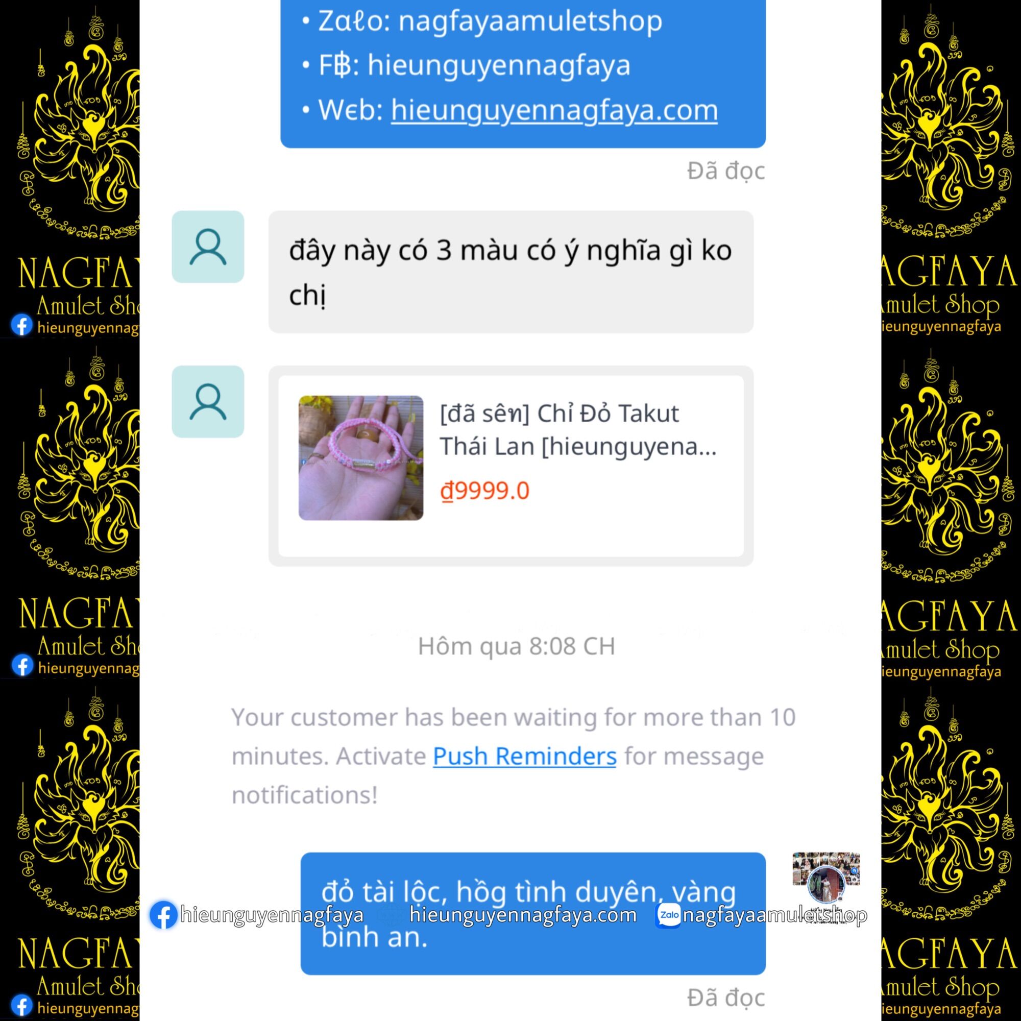 [PhepTrắg] Chỉ Đỏ Takut Thái Lan - HÀNG THẬT [hieunguyenagfaya]