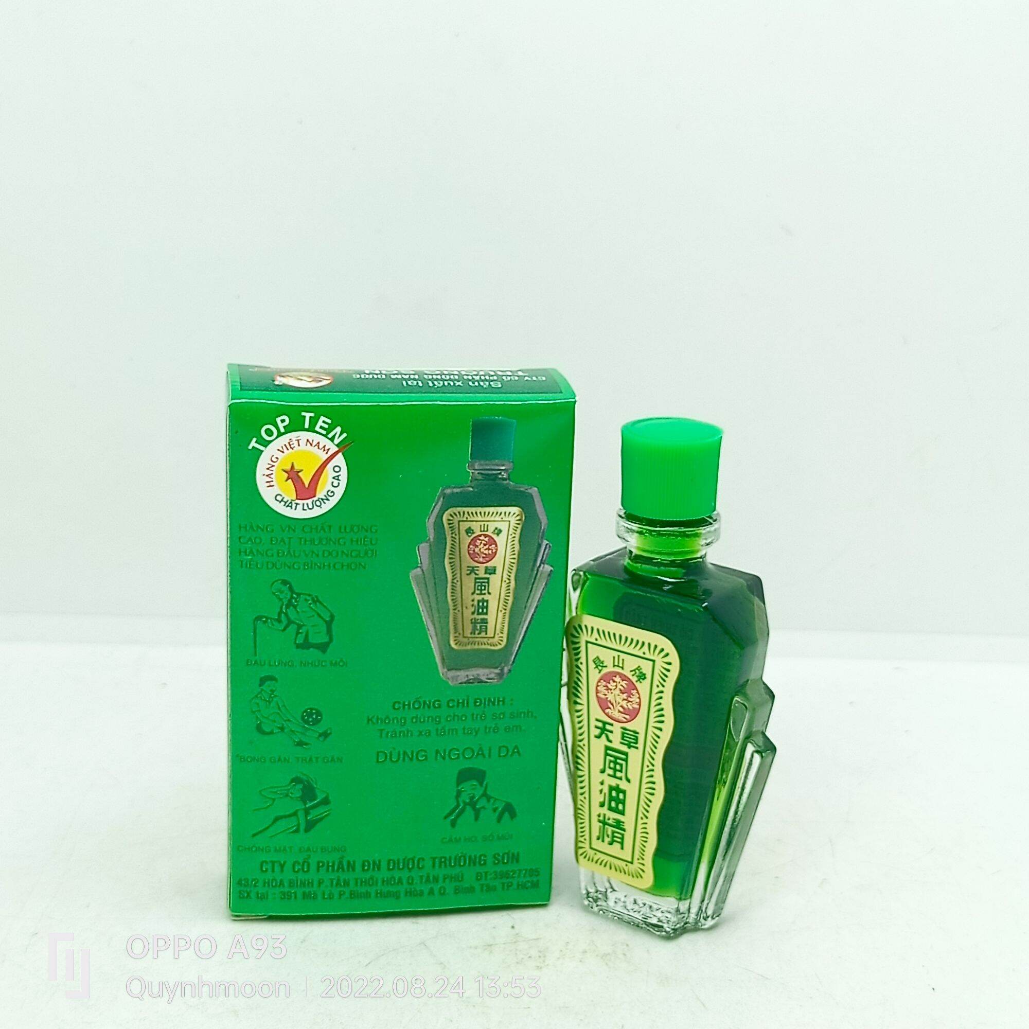 Dầu gió xanh Thiên Thảo lọ 12ml