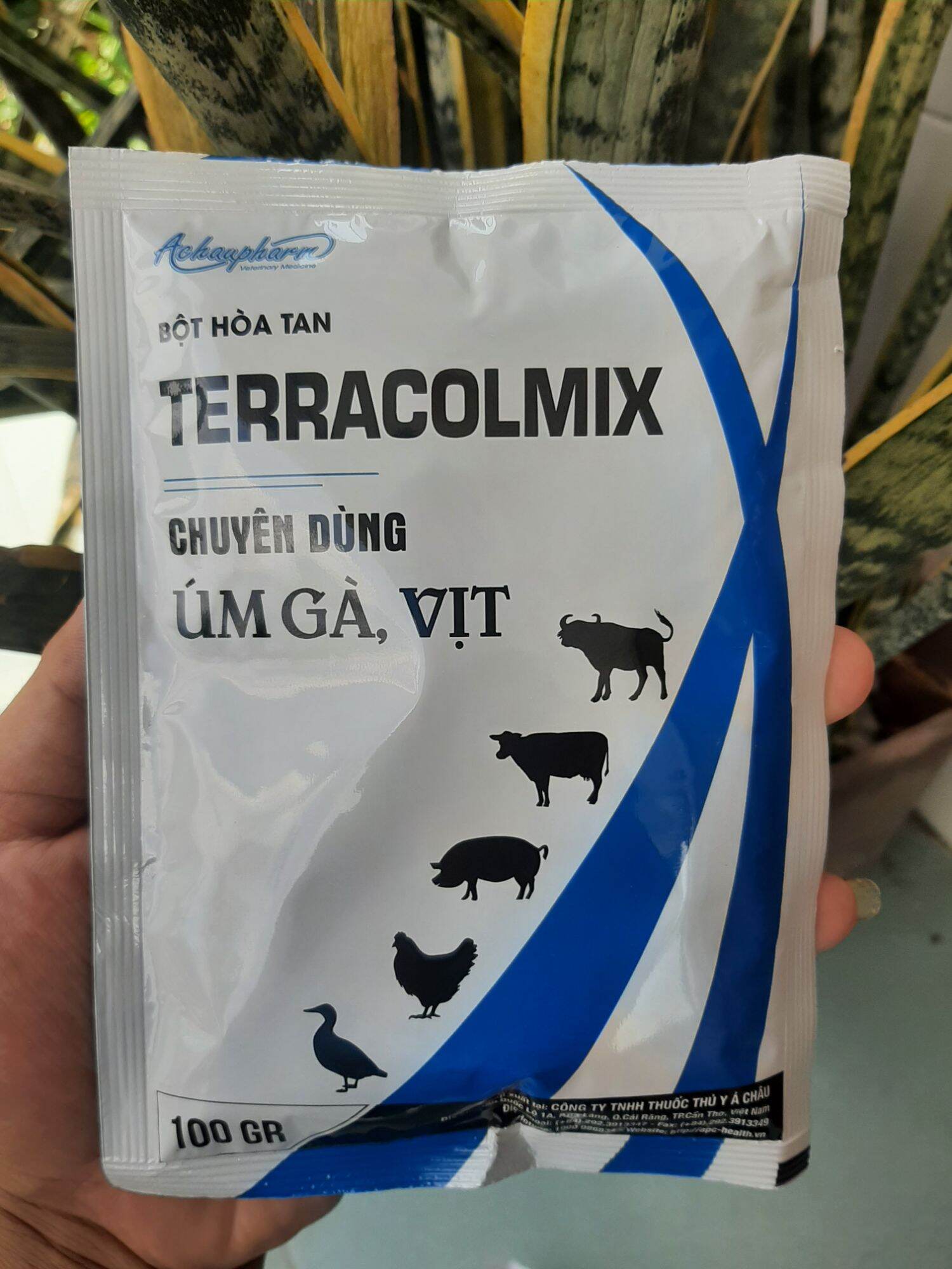 TERRACOLMIX Gói 100g Úm Gà Vịt