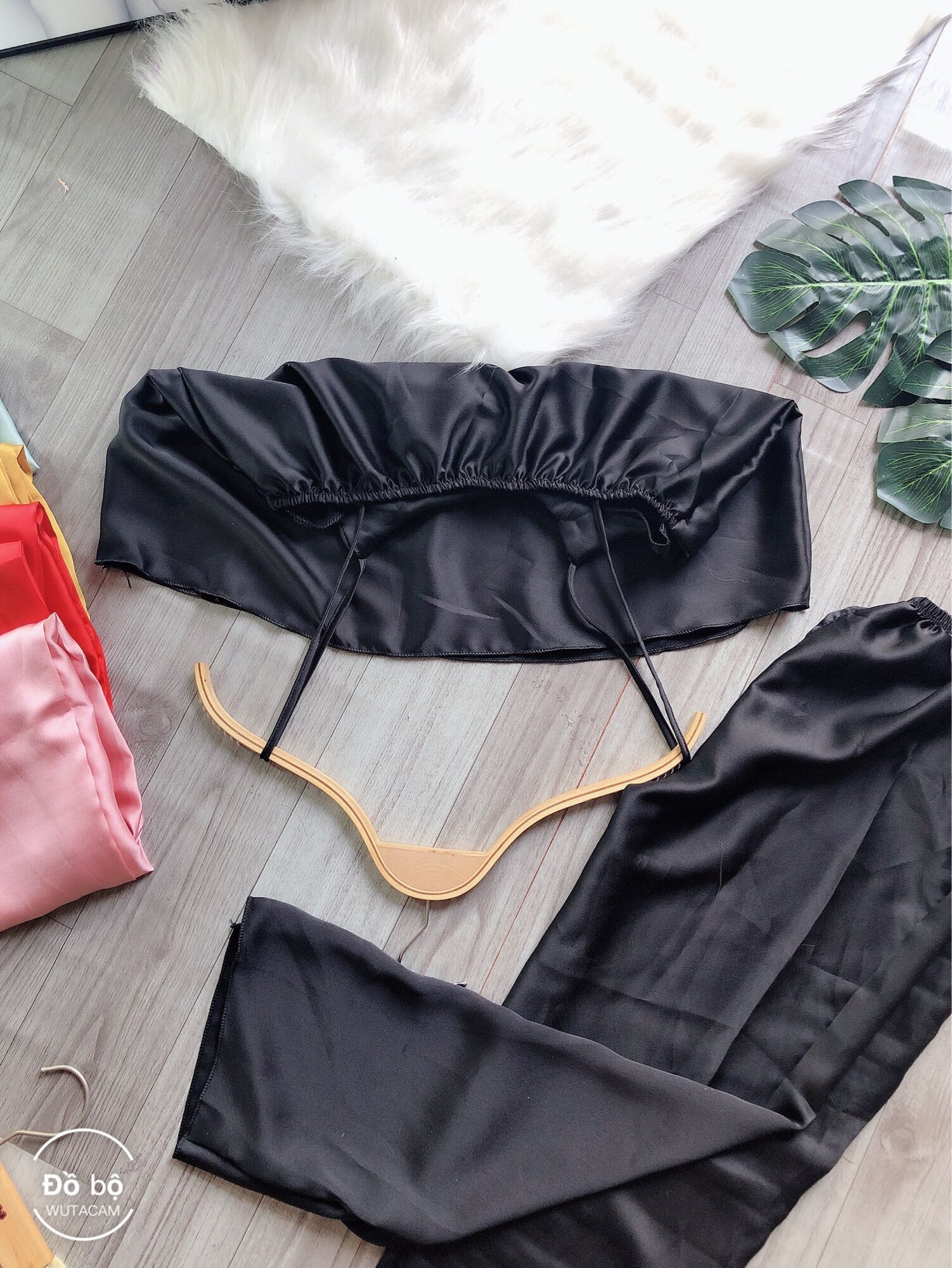 ❌ HÓT HÓT ❌❌ Đồ bộ dây satin mềm mịn hình thật