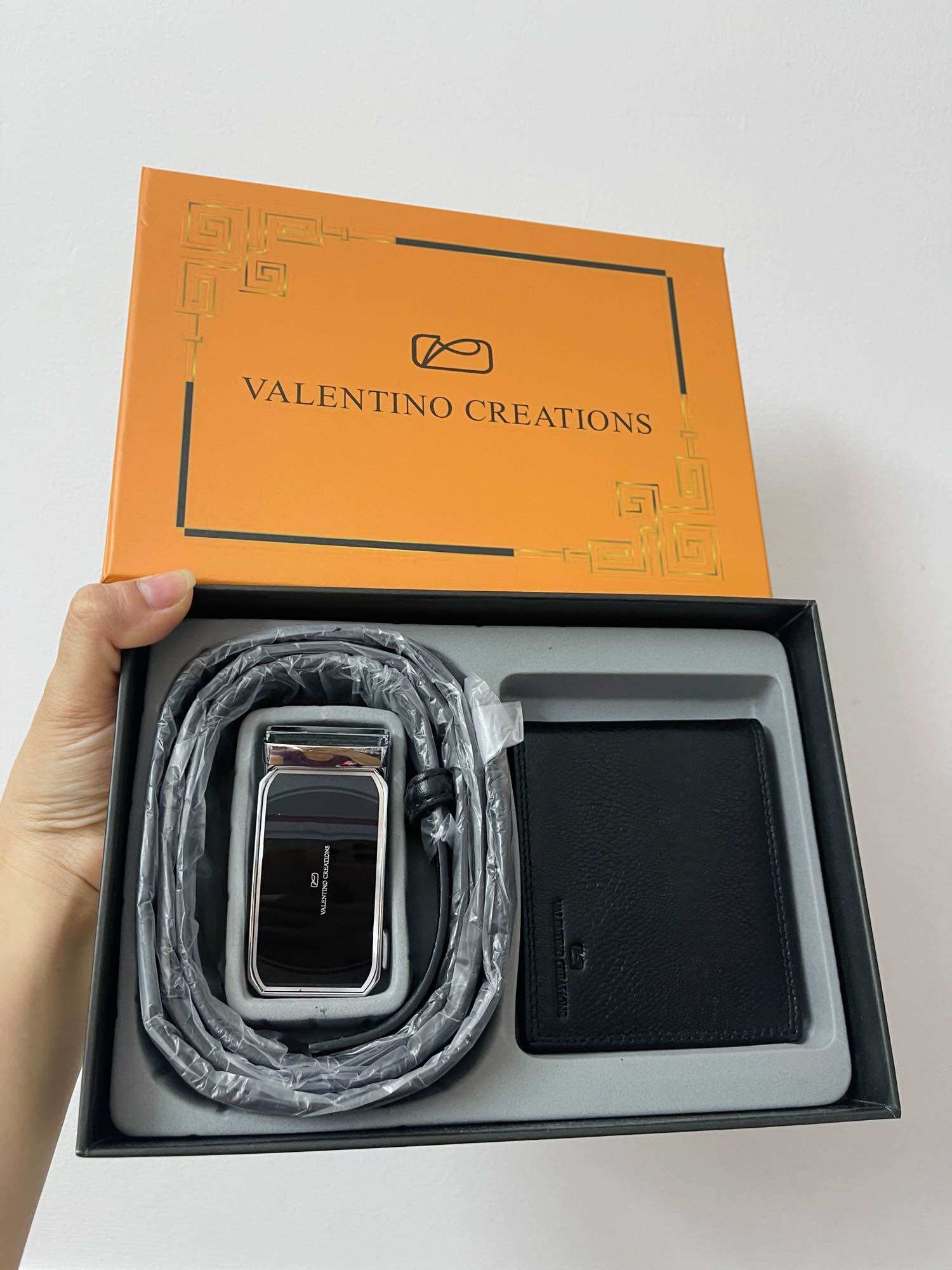 Sét Ví nịt Valentino Creations Authentic sale