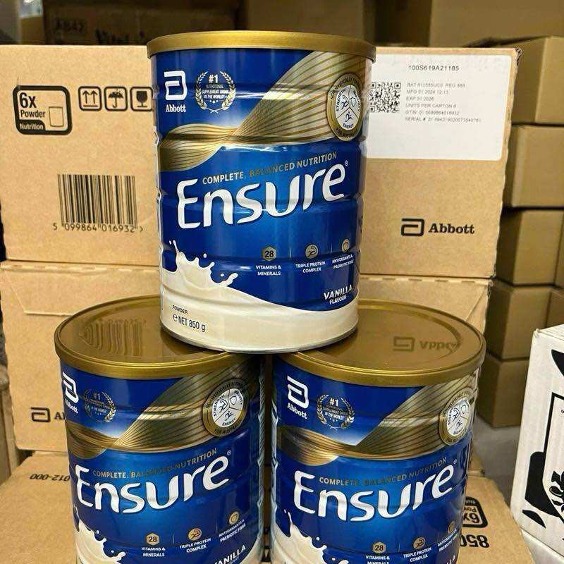 Sữa bột Ensure Úc hương vanilla