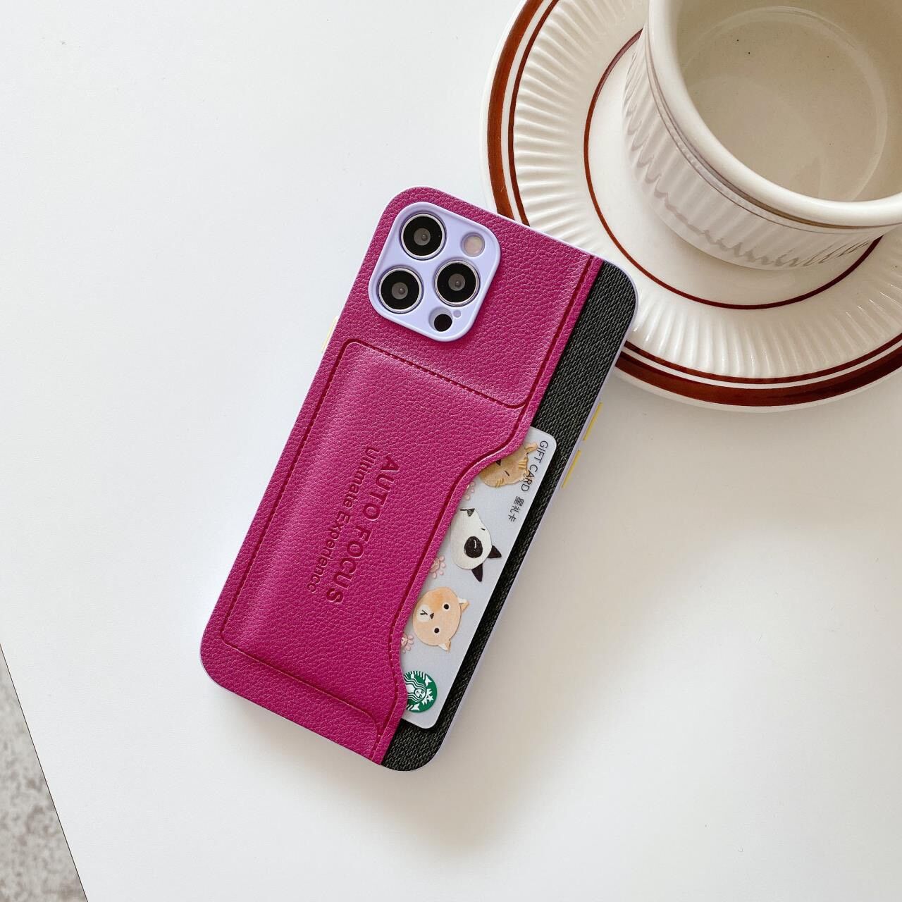 Ốp lưng iphon bao da nhiều màu đựng thẻ ATM,CCCD iphon 11,12,13