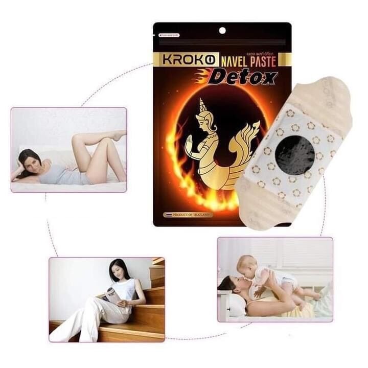 Miếng Dán Tan Bụng Mỡ Kroko
