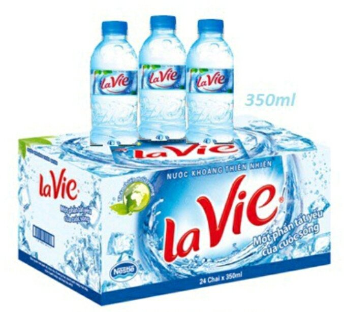 24 chai Nước khoáng Lavie 350ml