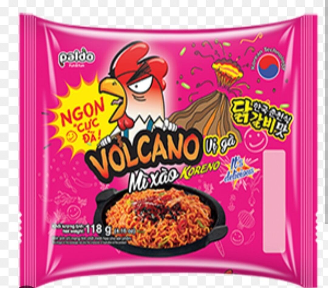 1 Thùng mì xào VOLCANO vị GÀ