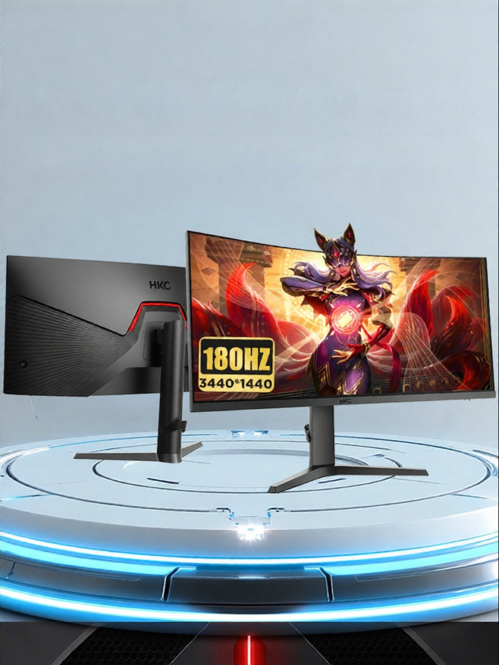 Nvision | Gaming Curved 4K 180HZ Height Adjustable Monitor 34 inch Giá 7,572,000 Đồng*Miễn phí vận chuyển