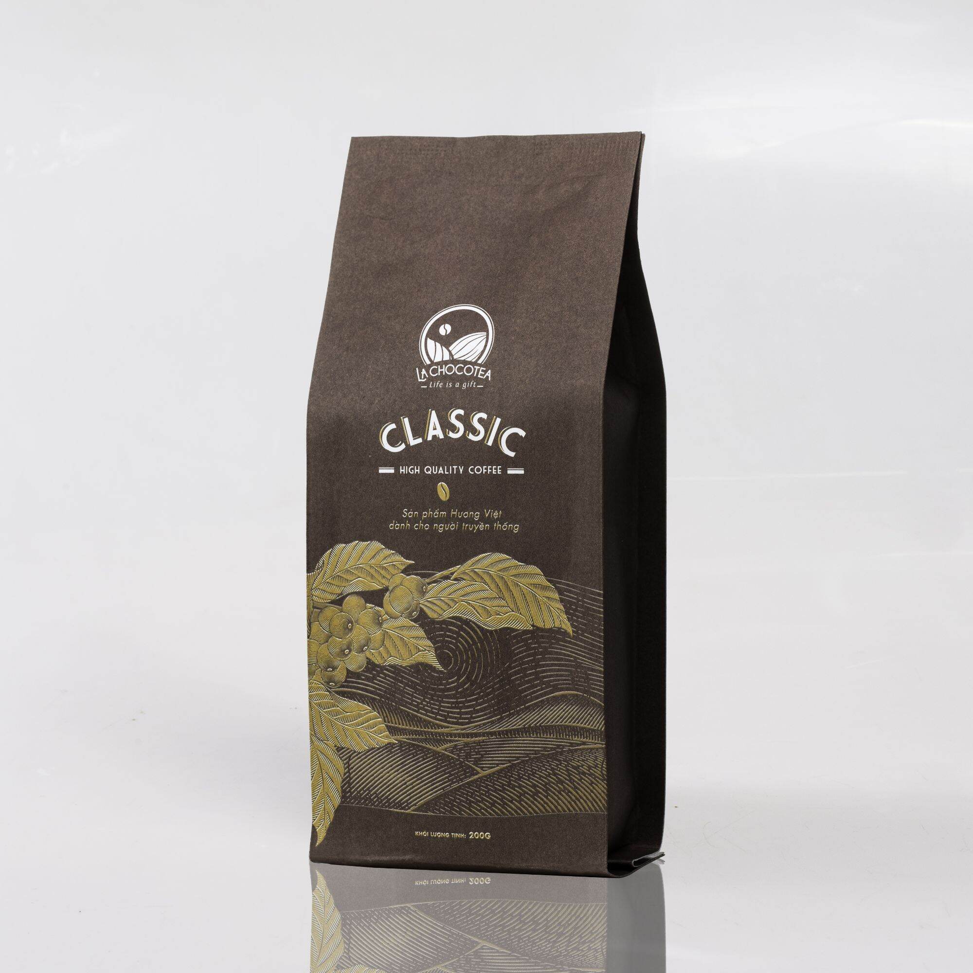 La Chocotea Cà phê Classic túi giấy 200g
