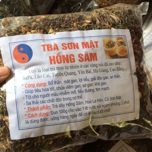 Trà sơn mật hồng sâm ( túi 1kg) đặc sản sapa nhiều hoa