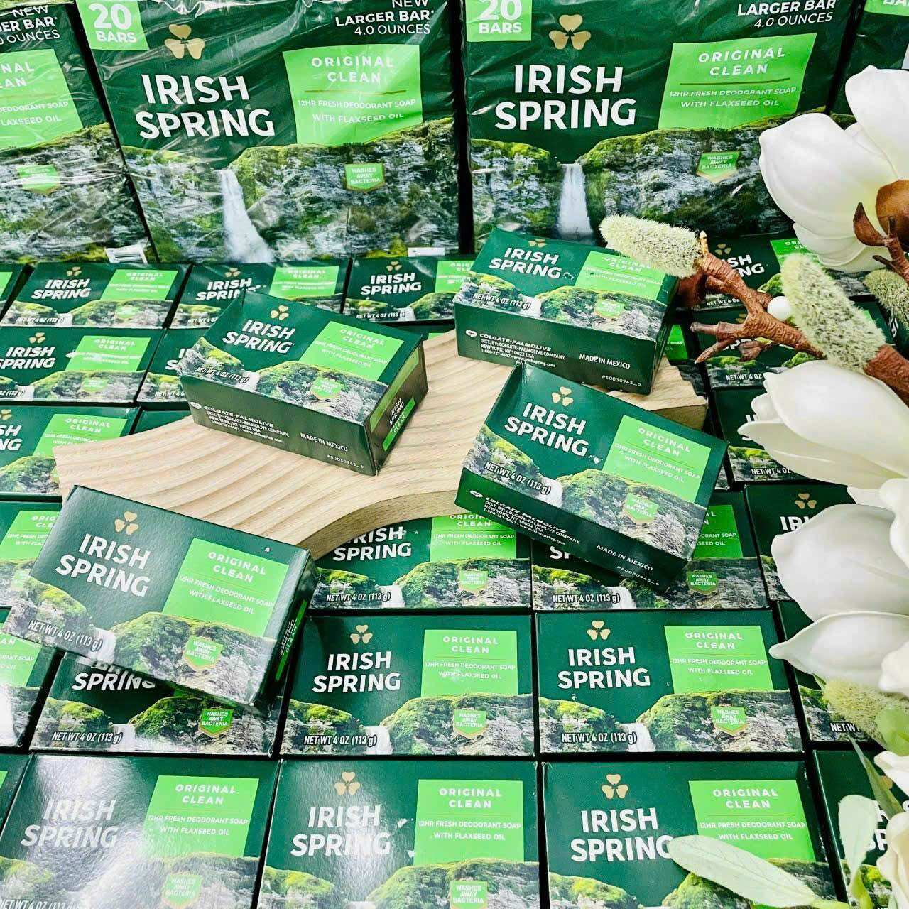 Lốc 20 cục Xà bông cục Mỹ - irish spring.
