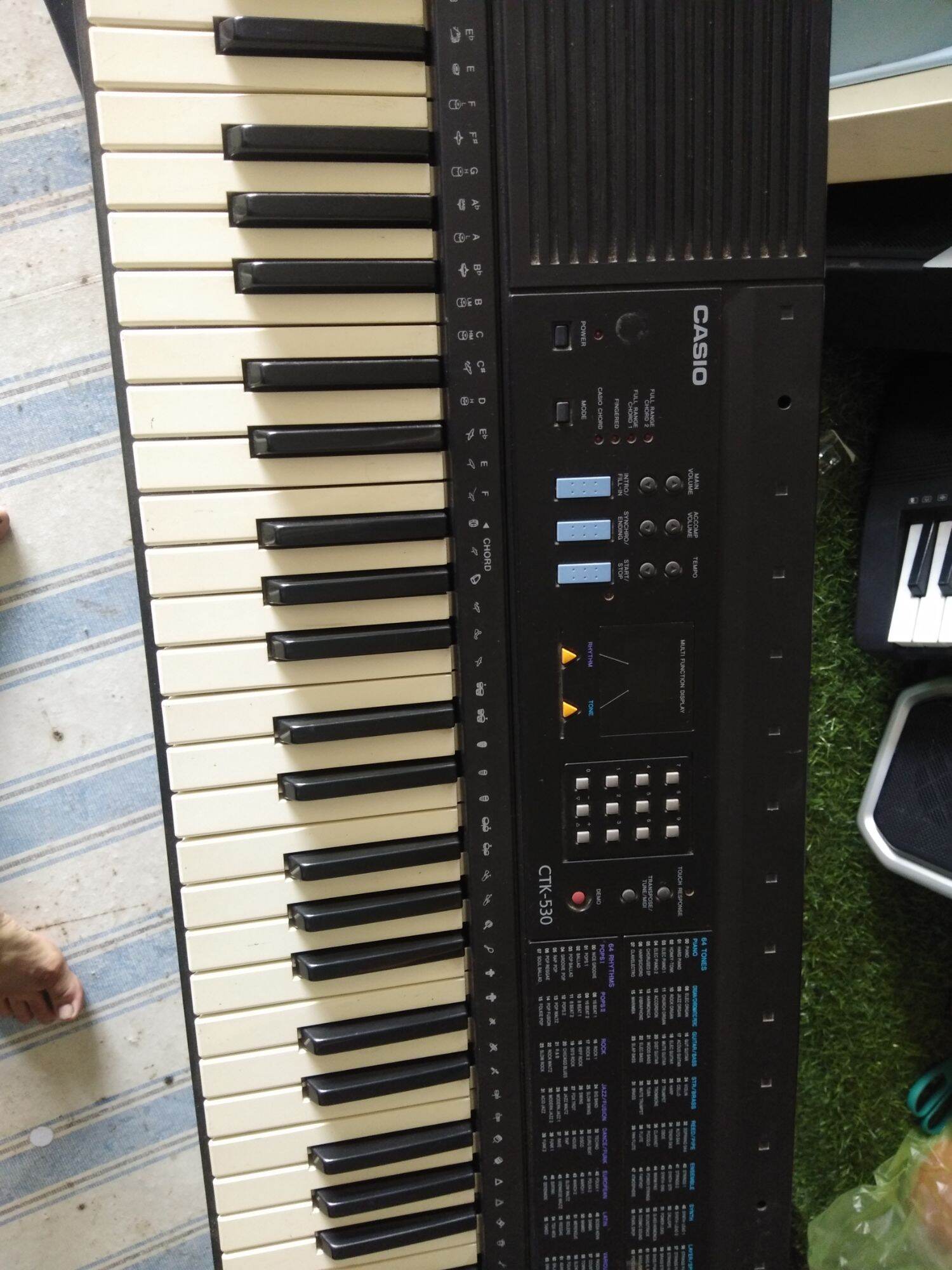 đàn organ Casio ctk 530(lướt)