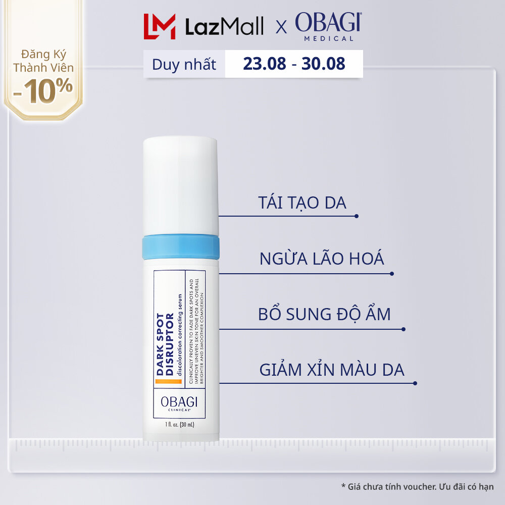 Serum Giảm Thâm Nám & Làm Đều Màu Da Obagi Clinical Dark Spot Disruptor Discoloration Correcting 30ml