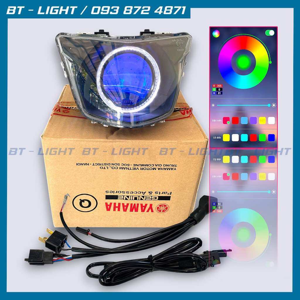 Bi Led M10 Light lên cho Exciter 150 2015 - 2018