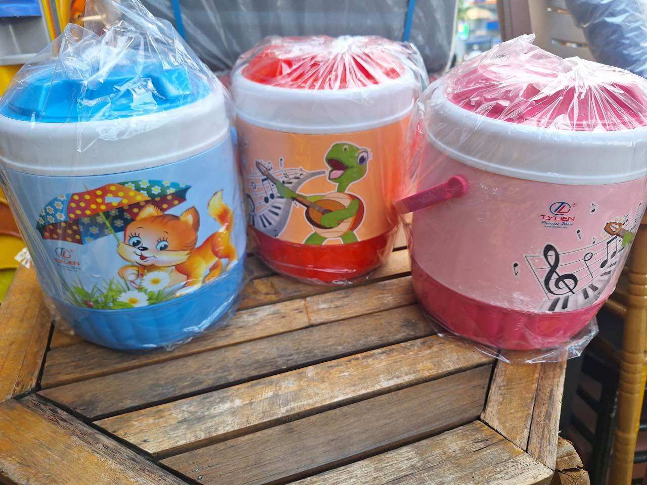 Bình/ Xô trà sữa 1 lít - lucky