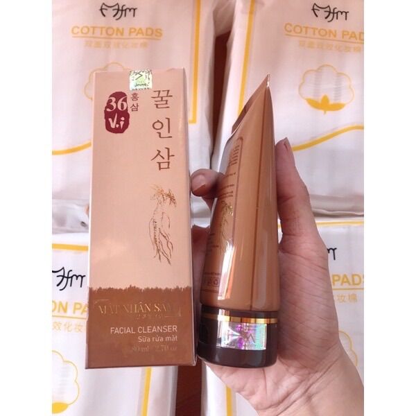 Sữa Rửa Mặt Mật Nhân Sâm 36 Vị