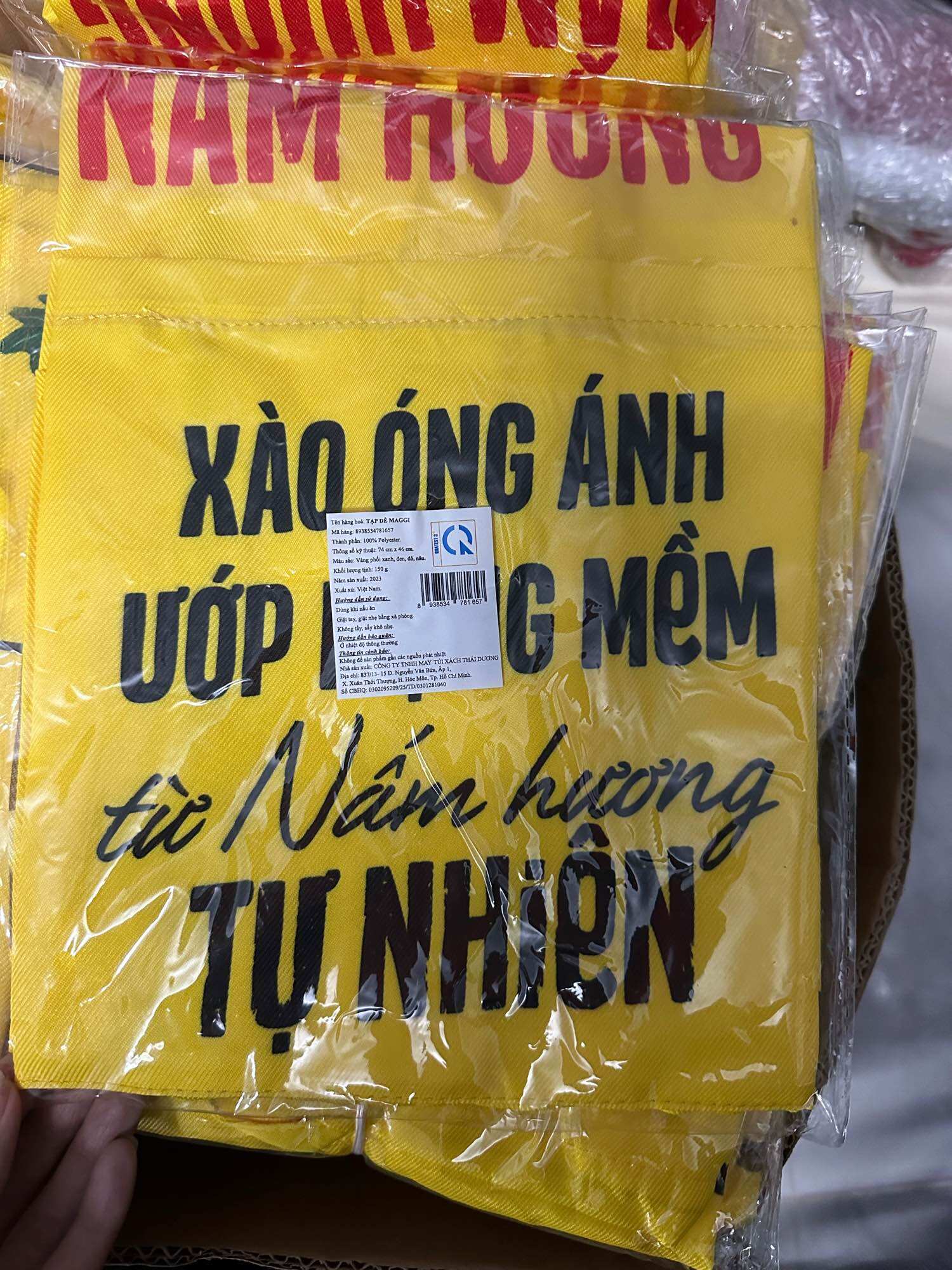 Tạp dề hàng quà tặng
