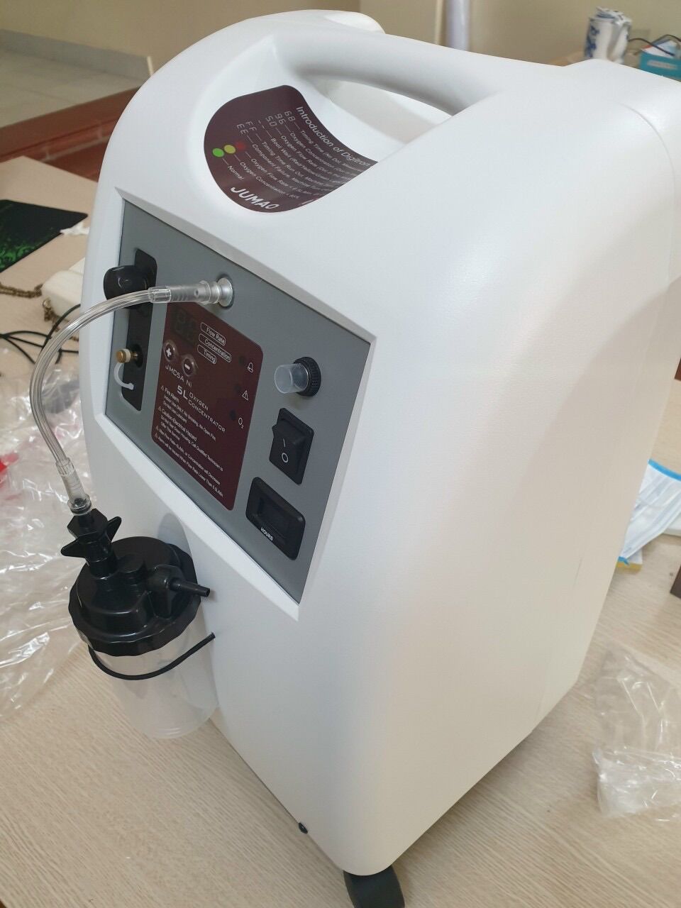 Máy tạo oxy y tế tại nhà cho người bệnh jumao 5 lít