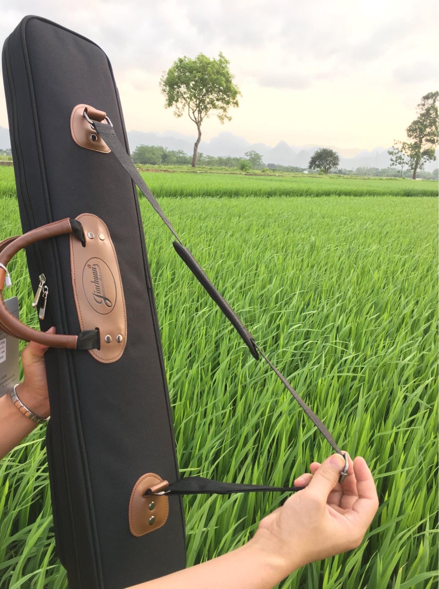 Bao đựng cơ Bida , đựng tiêu sáo dài 76cm
